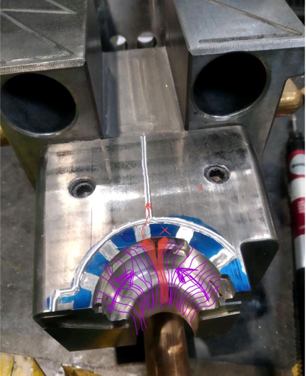  diesel efekt se může  vyskytnout i jen milimetr od  "hrabiček" 